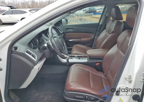 2016 Acura Tlx Tech from USA, damaged, VIN 19UUB3F58GA000155